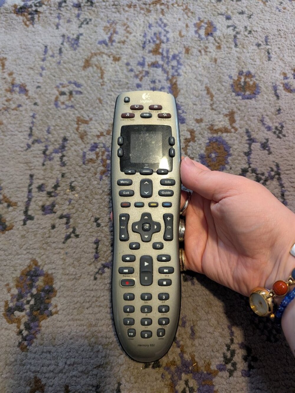 Logitech Harmony 650 Universal Advanced Remote Control
